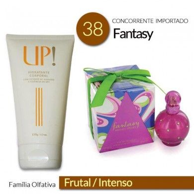 Creme Hidratante Corporal Intensy - UP! 38 - Fantasy 150g